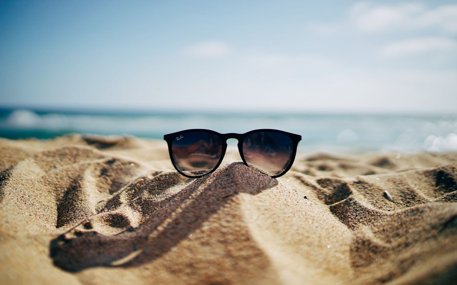 sunglasses at beach