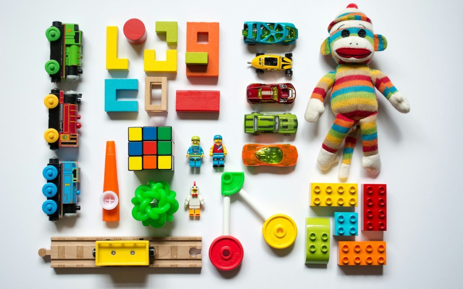 A collection of toys