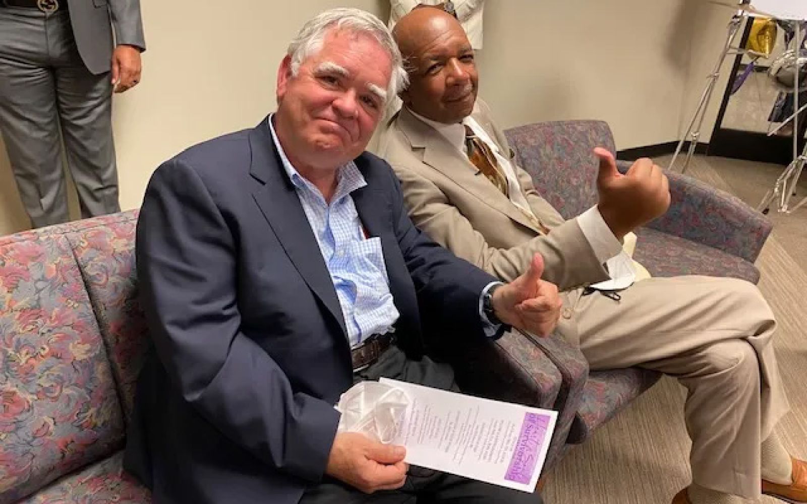 Mayor John Cooper & Rev. Fuzz (Photo: WKRN)