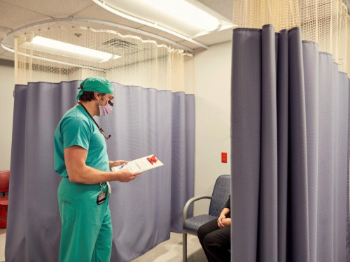 Male nurse at Nashville General Hospital