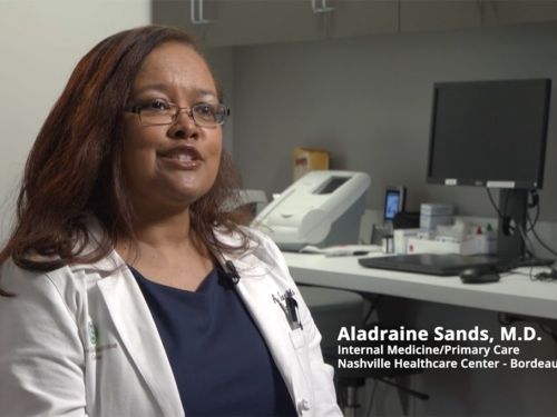 Dr. Aladraine Sands
