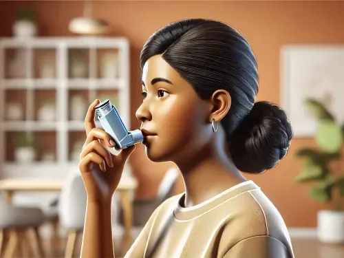 a_realistic_and_detailed_image_of_a_latina_woman_using_an_asthma_inhaler._she_should_be_depicted_in_a_comfortable_indoor_setting_holding_the_inhaler