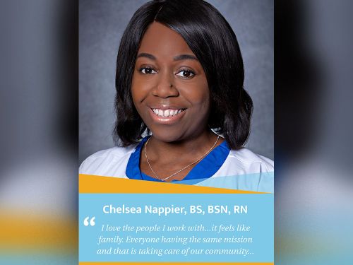Healing Heart: Chelsea Napier, BS, BSN, RN