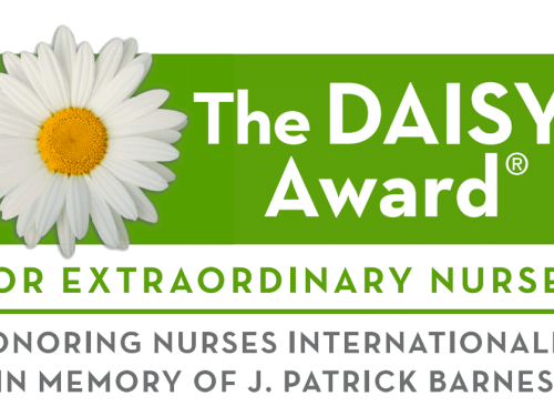 The Daisy Award for extraordinary nurses