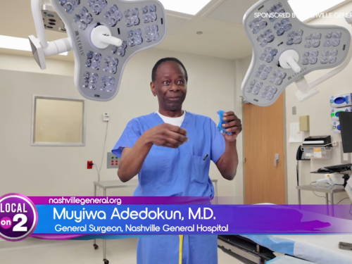 Dr Adedokun on WKRN local on 2
