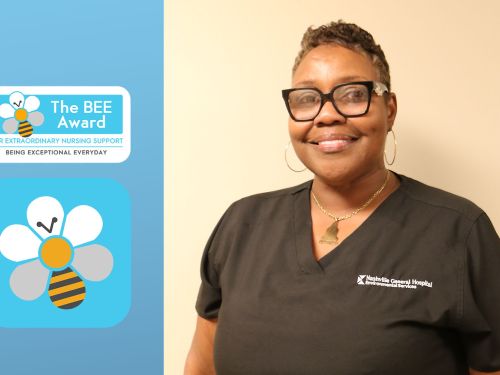 BEE Award Winner: Robin Hancock, Environmental Services (ICU)