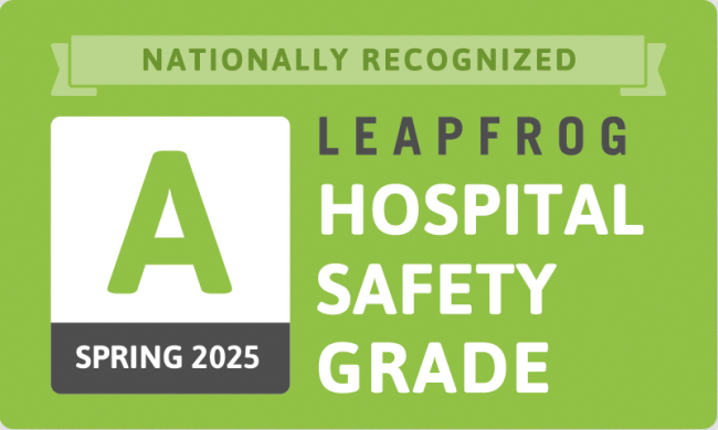 NGH Achieves an A in Leapfrog Spring 2025 Hospital Safety Grade