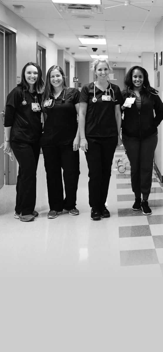 Nurses in the ER at Nashville General Hospital