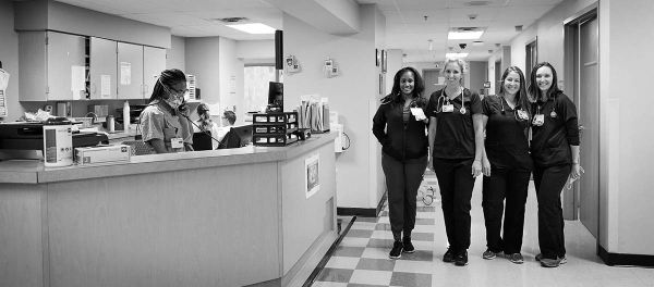 Nurse in the ER at Nashville General Hospital
