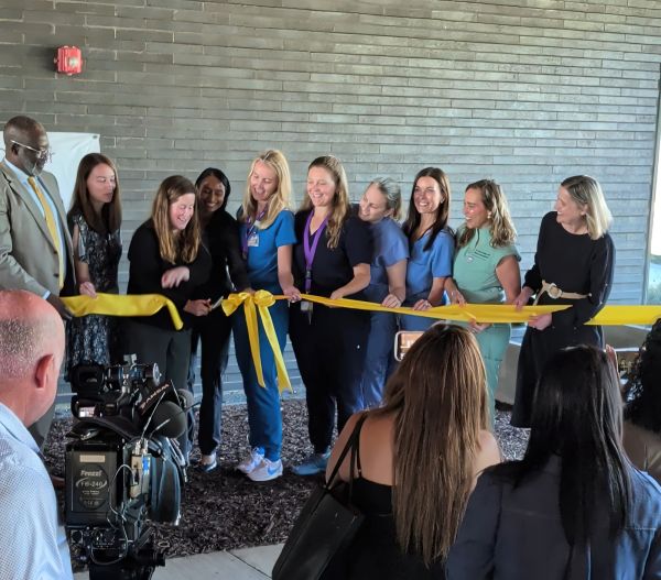 Ribbon cutting ceremony for SANE
