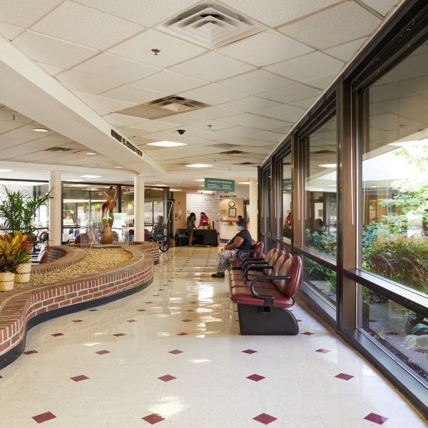 Lobby of Nashville General Hospital
