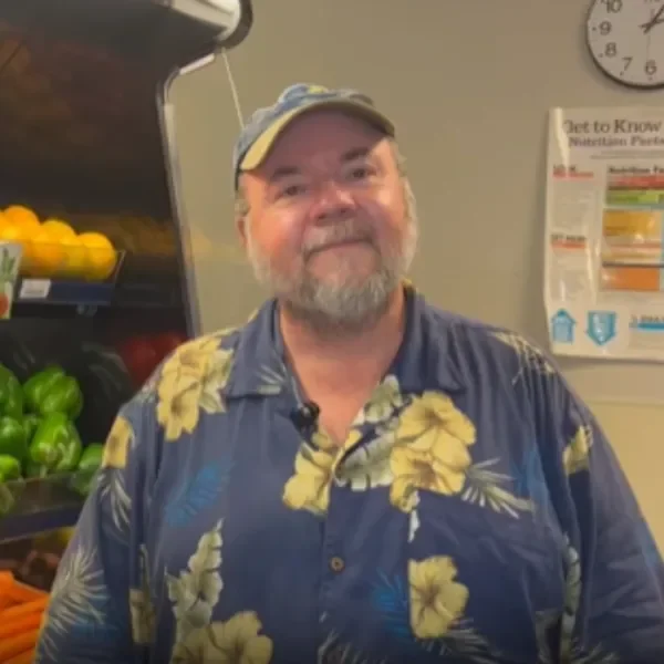 Jeff Berry at the NGH Food Pharmacy