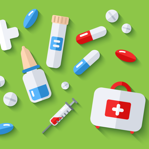 image of pharmacy items