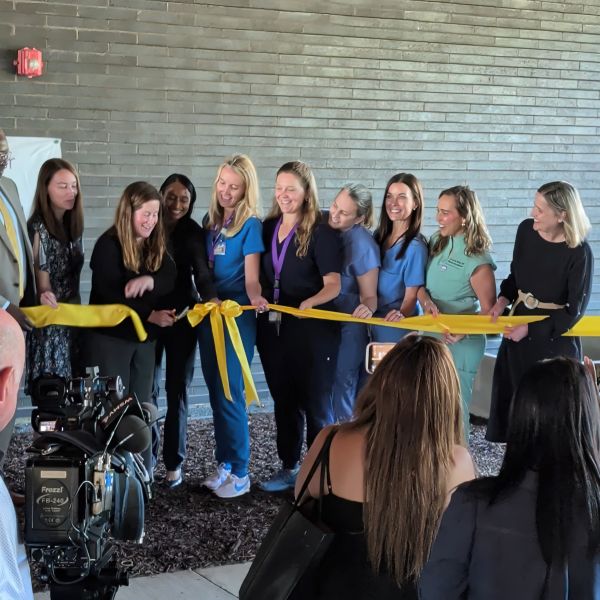 Ribbon cutting ceremony for SANE