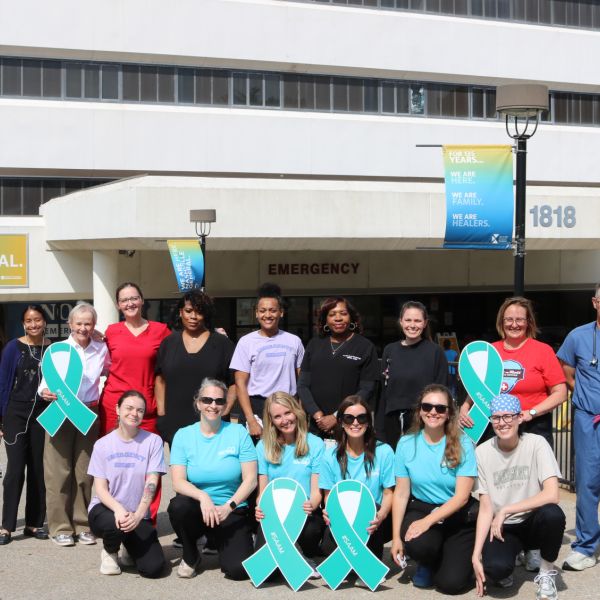 Photo of the SANE team at Nashville General Hospital